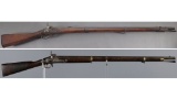 Two Civil War Era Percussion Longarms