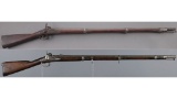 Two Civil War Era U.S. Martial Percussion Muskets