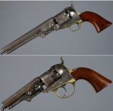Two Antique Percussion Revolvers