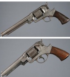 Two Civil War Starr Arms Co. Percussion Revolvers