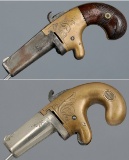 Two Antique National Arms Co. Derringers
