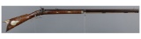 A.D. Alleman Half-Stock Back Action Percussion Rifle