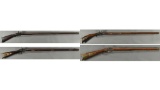 Four Muzzleloading Long Guns