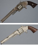 Two Spur Trigger Revolvers