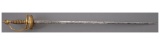 European Smallsword with Gilt Furniture