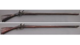Two European Flintlock Fowling Pieces