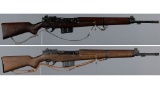 Two Fabrique Nationale Model 1949 Military Rifles