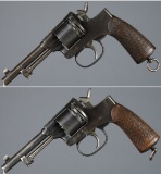 Two World War I Austrian Rast & Gasser Model 1898 Revolvers
