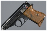 Munich Police Marked Walther PPK Pistol with Holster