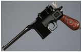 Mauser Broomhandle Semi-Automatic Pistol with 