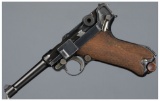 German DWM Model 1923 Commercial Luger Pistol