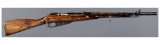 Soviet Izhevsk M44 Carbine with Bayonet and Grenade Launcher