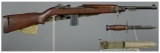 U.S. Winchester M1 Semi-Automatic Carbine with Bayonet