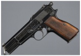 Pre-Occupation Fabrique Nationale High Power Pistol