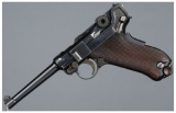 DWM Model 1906 American Eagle Luger Semi-Automatic Pistol
