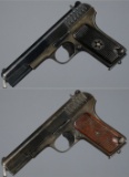 Two World War II Era Soviet TT-33 Tokarev Semi-Automatic Pistols