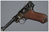 DWM Commercial Blank Chamber Luger Semi-Automatic Pistol
