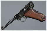 DWM Model 1906 American Eagle Luger with Ideal Shoulder Stock