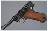 DWM Blank Chamber Commercial Luger Semi-Automatic Pistol