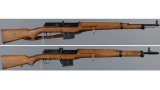 Two Military Semi-Automatic Rifles