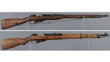 Two Mosin-Nagant Pattern Bolt Action Rifles