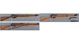 Three Lee-Enfield Military Pattern Bolt Action Rifles