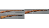 Three Soviet Izhevsk Arsenal Mosin-Nagant Pattern Long Guns