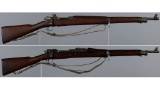Two U.S. Military Model 1903 Pattern Bolt Action Rifles
