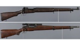 Two U.S. Military Bolt Action Rifles