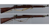 Two World War II Era U.S. Model 1903 Pattern Bolt Action Rifles