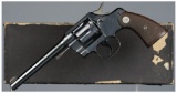 Colt Official Police Double Action Revolver