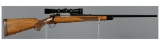 Pre-64 Winchester Model 70 Bolt Action Rifle with Scope