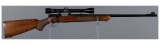 Winchester Model 43 Bolt Action Rifle with Scope