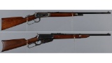 Two Winchester Lever Action Long Guns