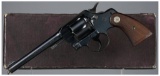 Colt Official Police Double Action Revolver in .22 LR with Box