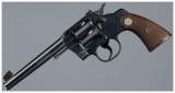 Upgraded Colt Official Police Double Action Revolver