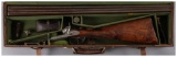 Factory Engraved John Patstone Double Barrel Hammer Shotgun