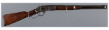 Antique Winchester Model 1873 Lever Action Saddle Ring Carbine