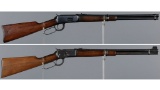 Two Winchester Lever Action Carbines