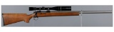 Remington Model 40-X Single Shot Bolt Action Rifle with Scope