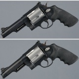 Two Smith & Wesson Performance Center Model 500 Revolvers
