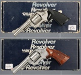 Two Smith & Wesson Double Action Revolvers with Boxes