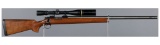 Remington Model 40-X Single Shot Bolt Action Rifle with Scope