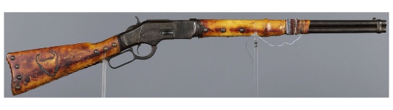 101 Ranch Rifle 101 Ranch Marked Winchester Model 1873 Lever Action Carbine | Guns ...