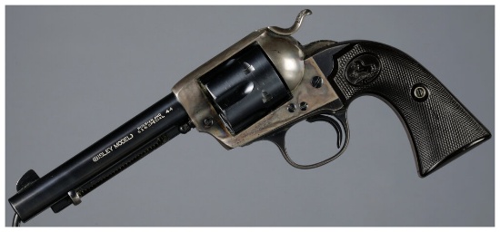 Colt Bisley Single Action Army Revolver in Dual .44 Russian/S&W