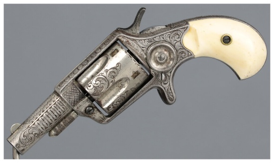 New York Engraved Colt New Line .38 Revolver