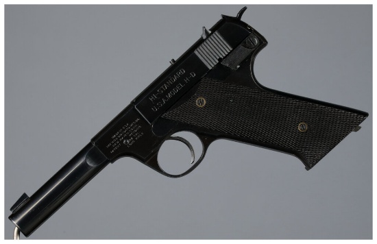 US Property Marked High Standard Model H-D Semi-Automatic Pistol | Guns &amp; Military Artifacts ...