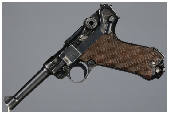 German Mauser Banner "1942" Dated Police Luger