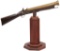 British Brass Barrel Flintlock Blunderbuss/Swivel Gun with Stand