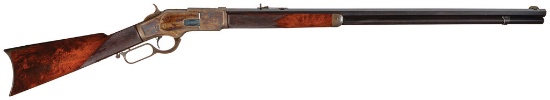 Antique Special Order Winchester Deluxe First Model 1873 Rifle